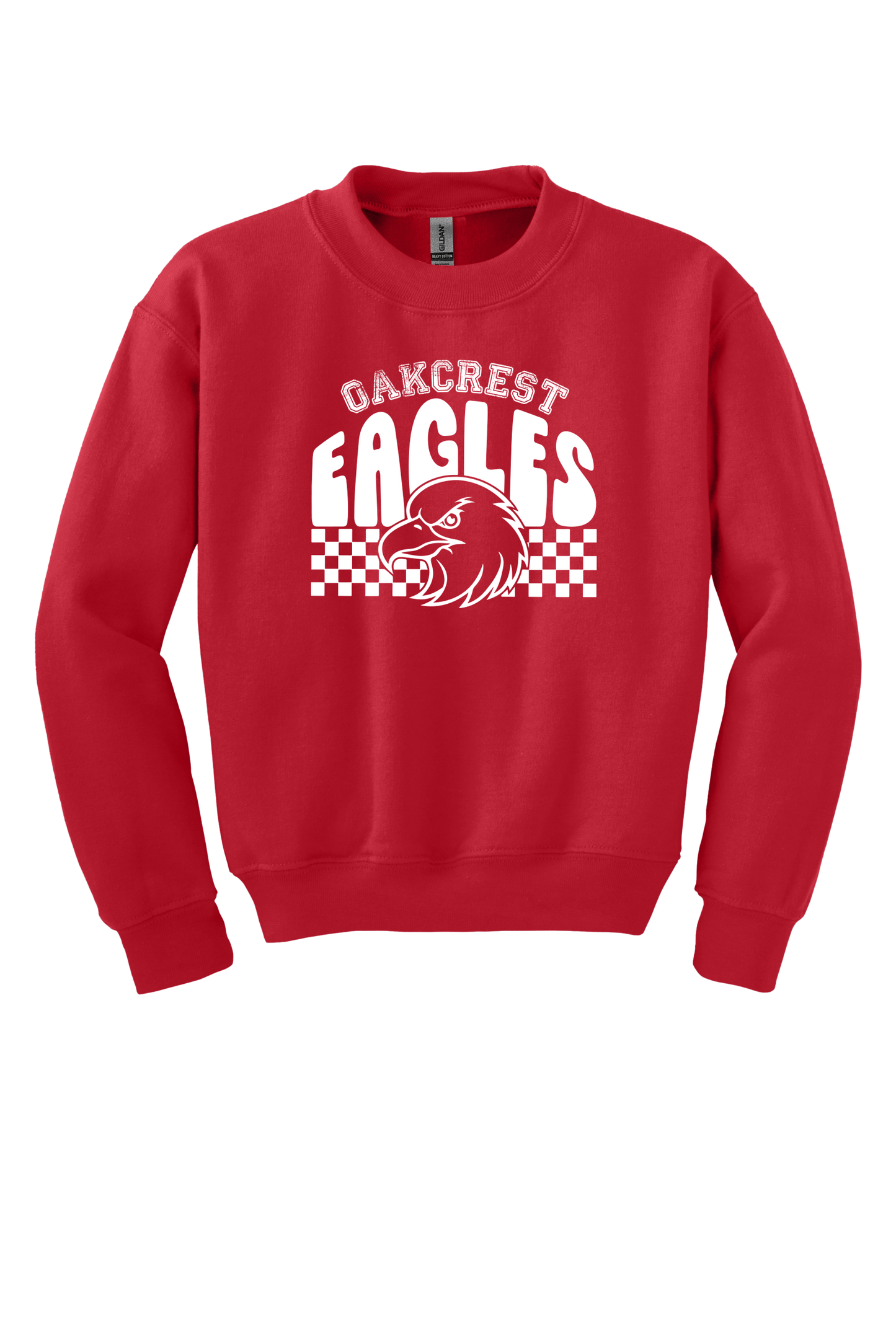 Oakcrest Elementary Red Sweatshirt