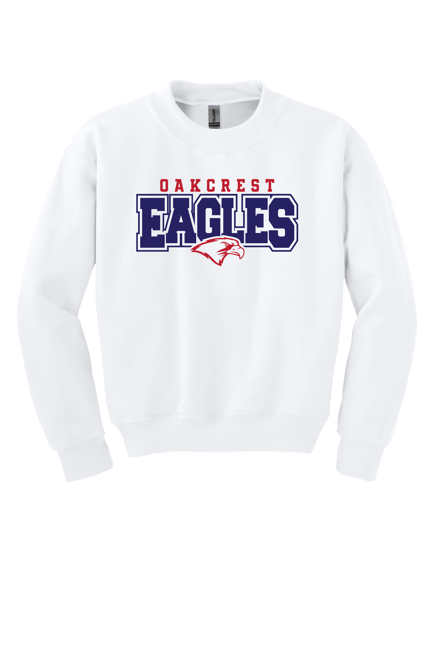Oakcrest Elementary White Sweatshirt