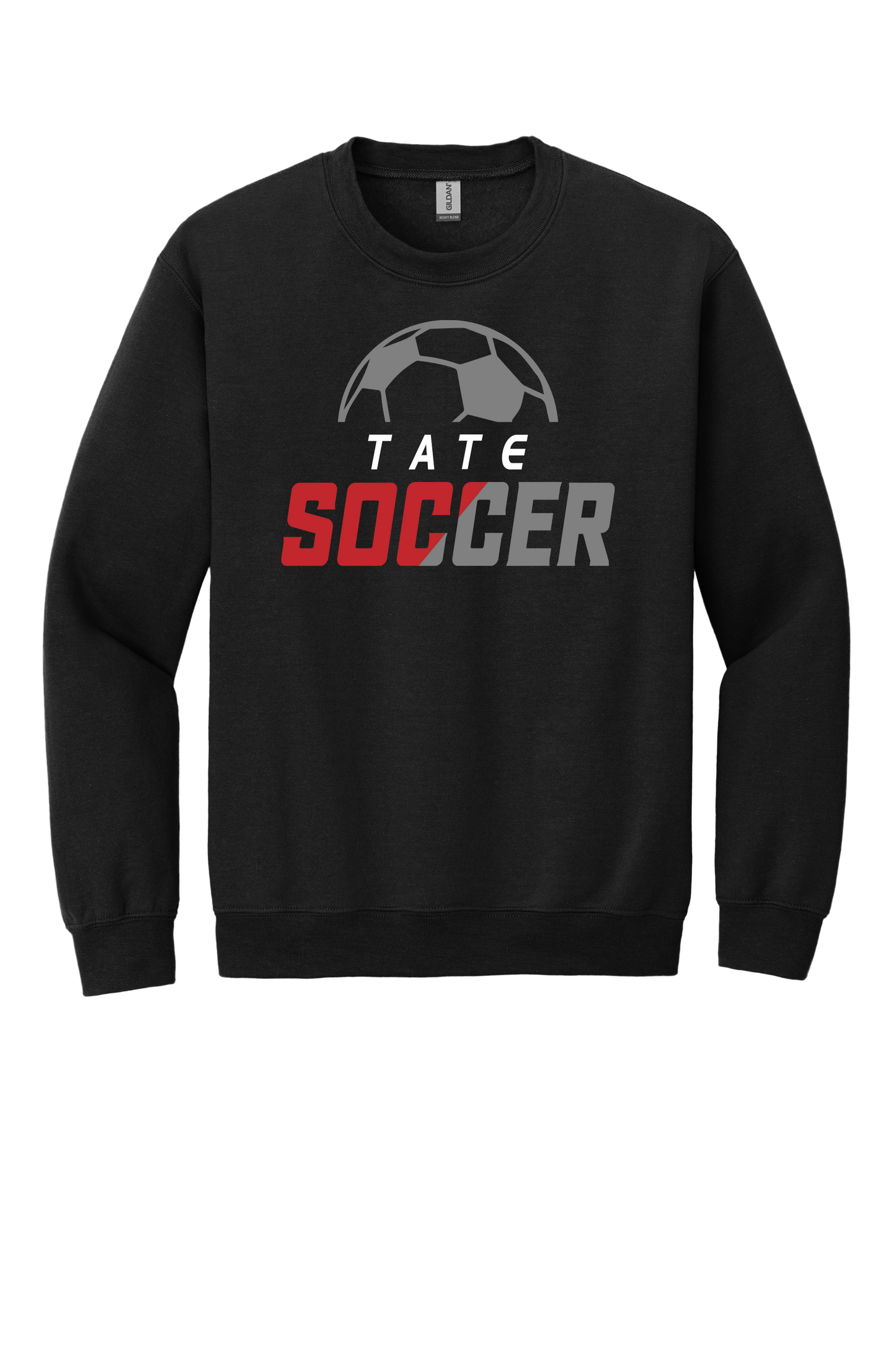 Tate Soccer Black Sweatshirt/Hoodie