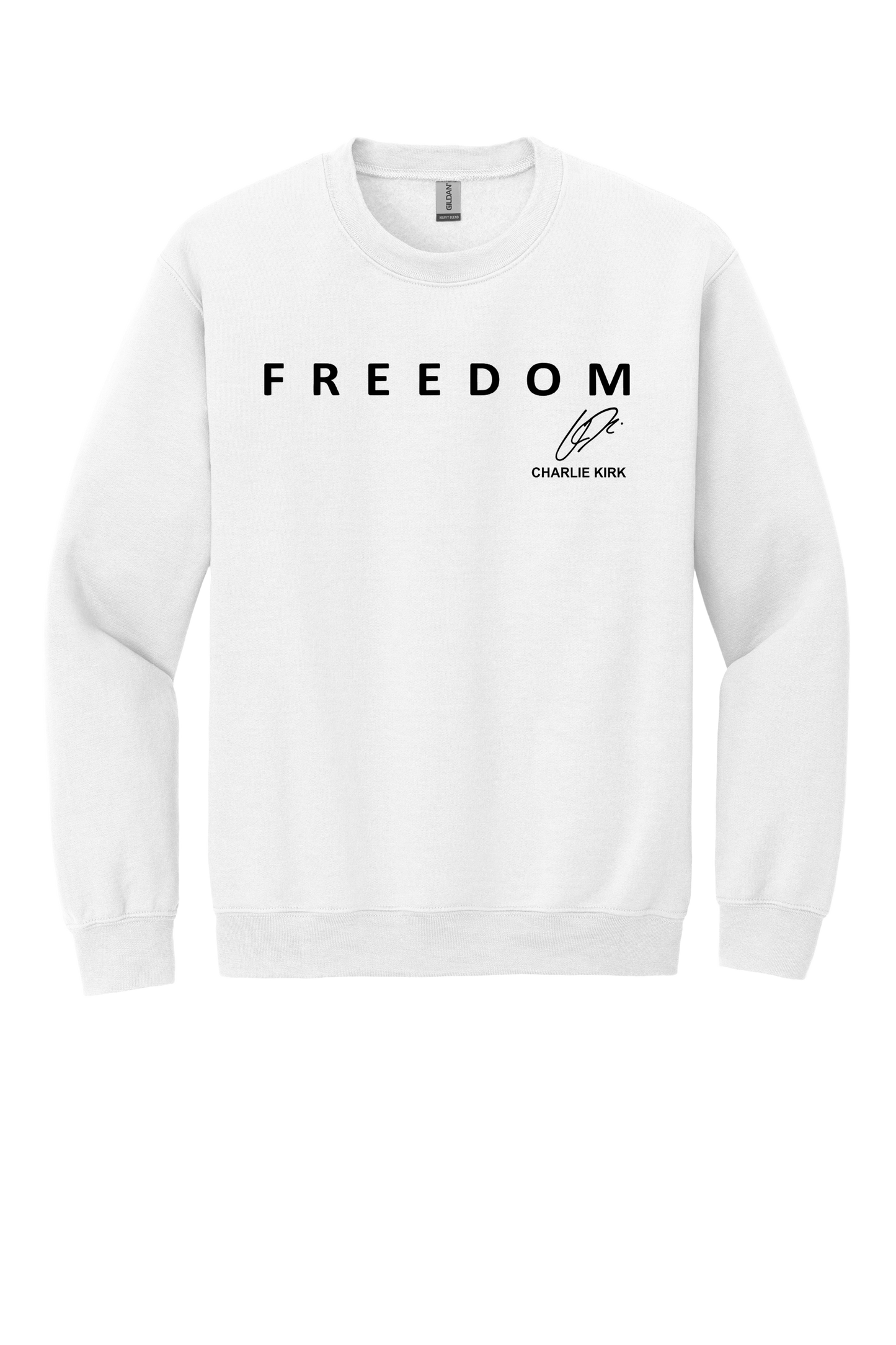 Freedom Is Not Free_Long Sleeve Sweatshirt-White