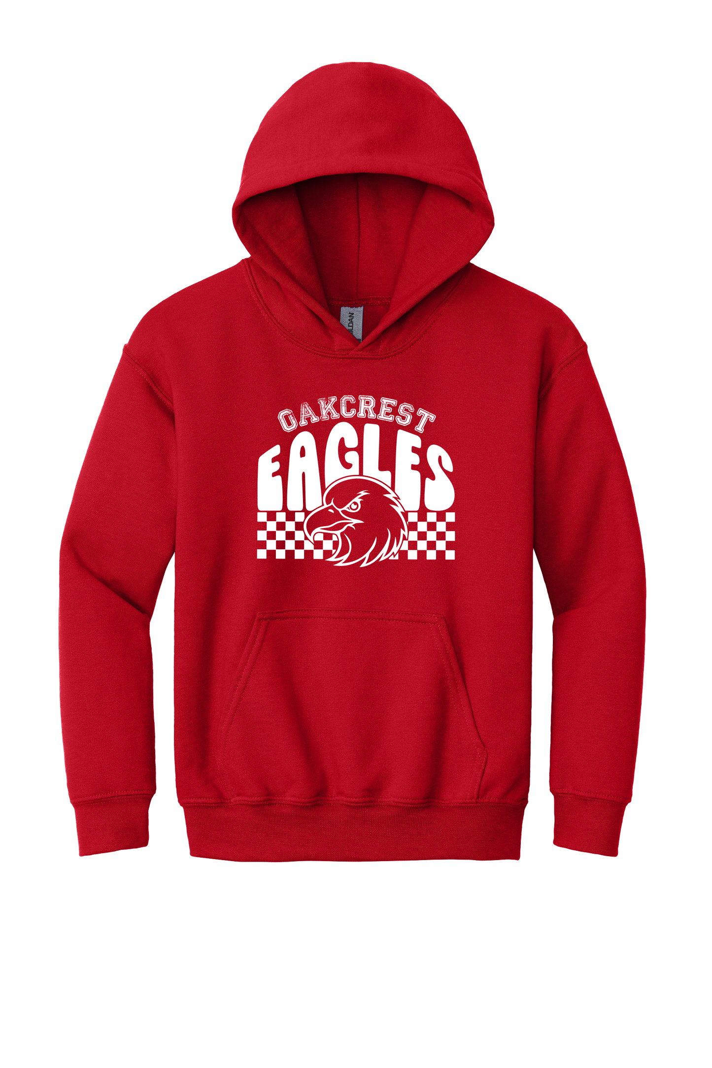 Oakcrest Red Hoodie
