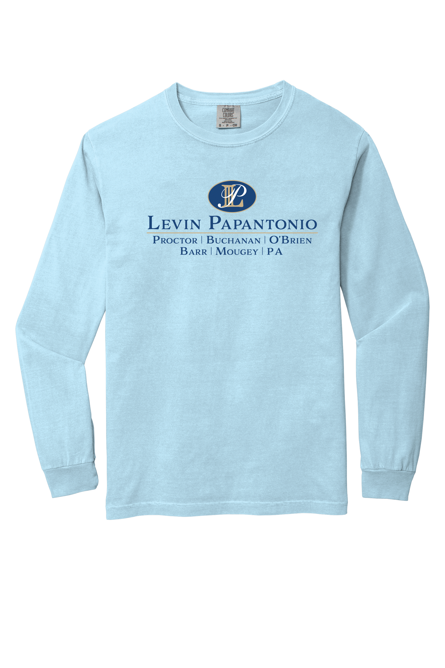 Levin Papantonio Comfort Colors Heavyweight Ring Spun Long Sleeve Tee
