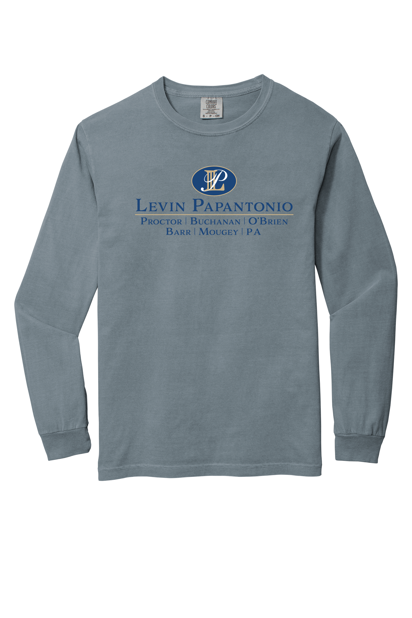 Levin Papantonio Comfort Colors Heavyweight Ring Spun Long Sleeve Tee