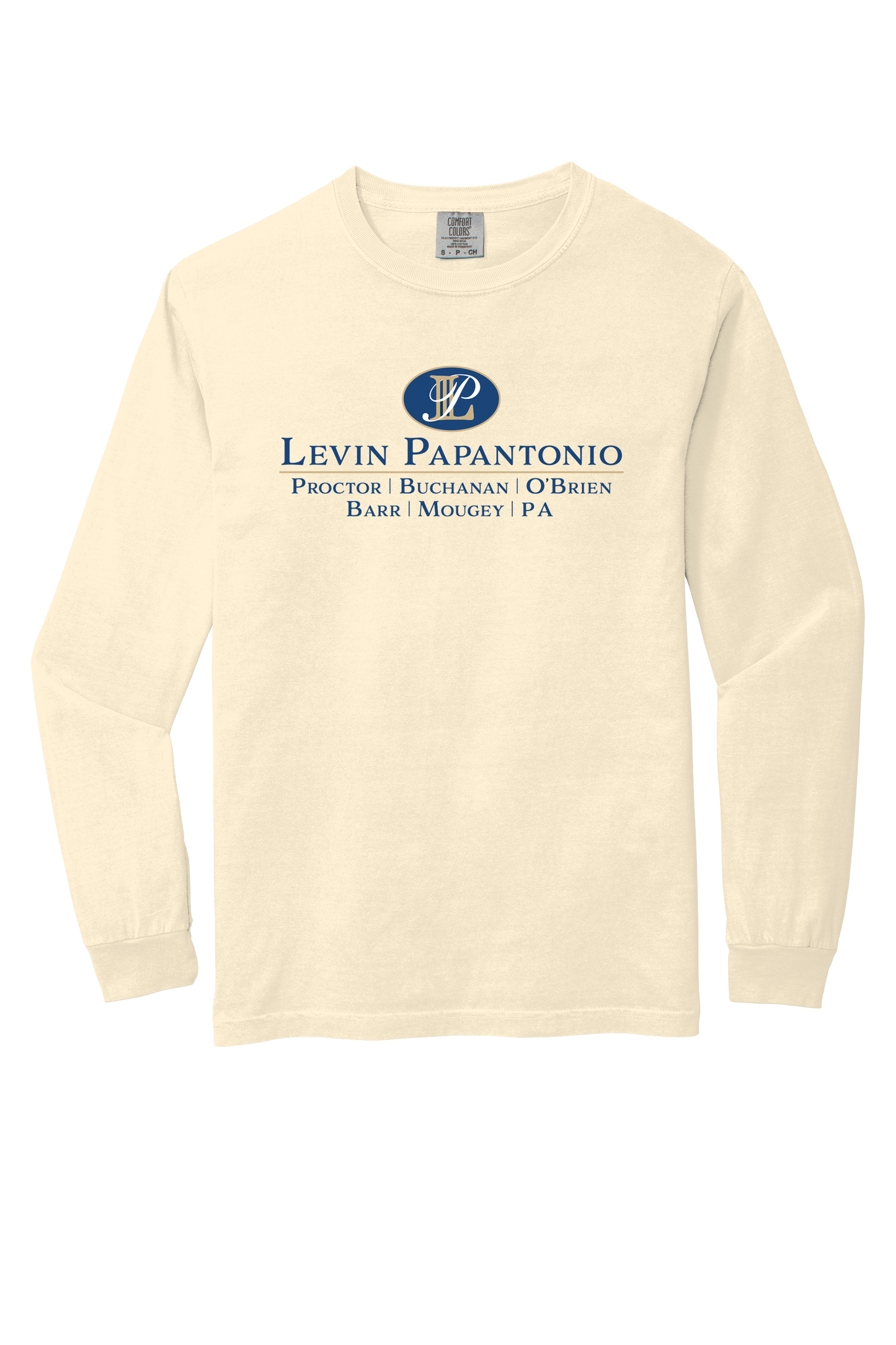 Levin Papantonio Comfort Colors Heavyweight Ring Spun Long Sleeve Tee