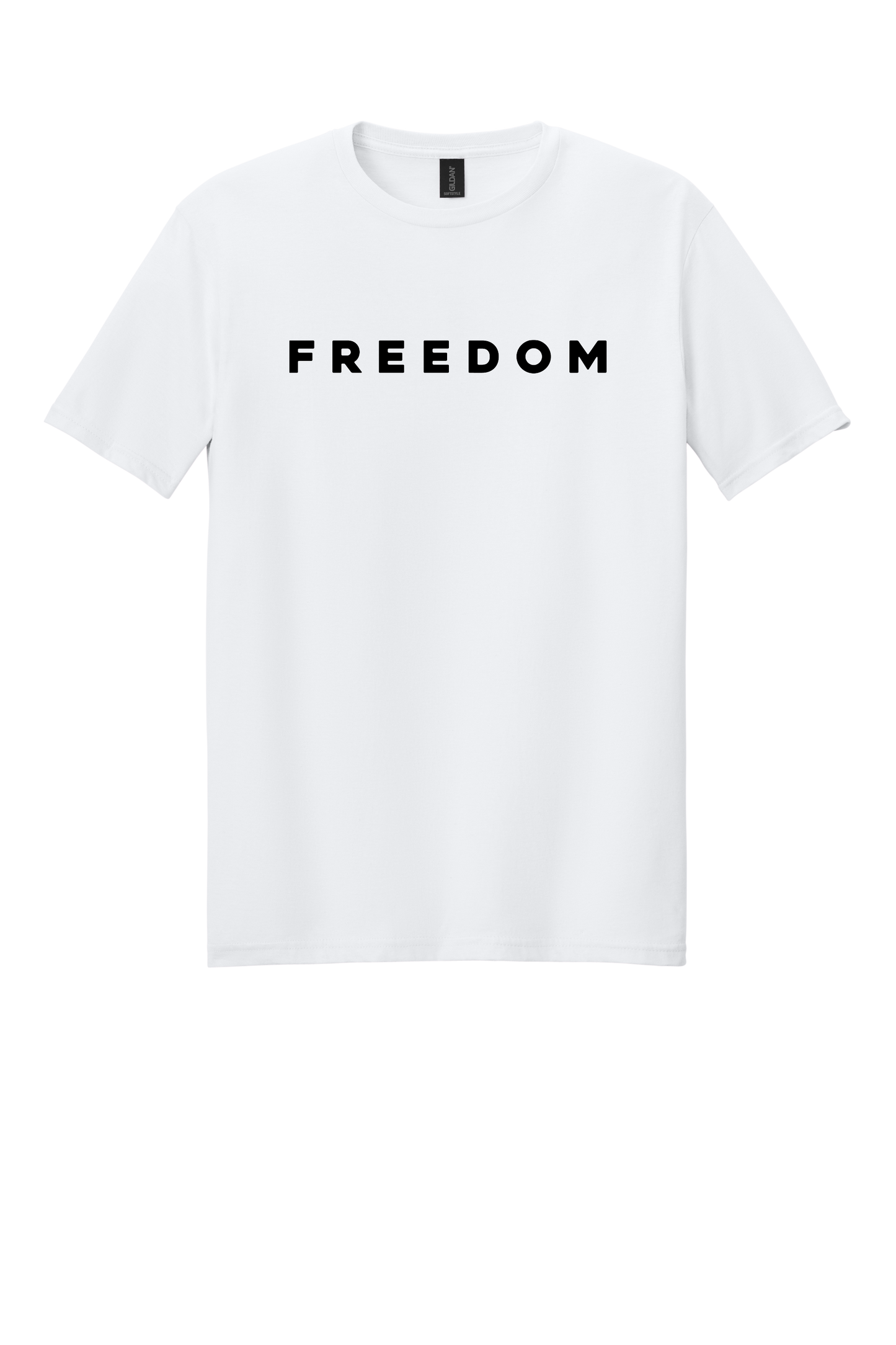 Freedom Gildan Softstyle T-Shirt-White