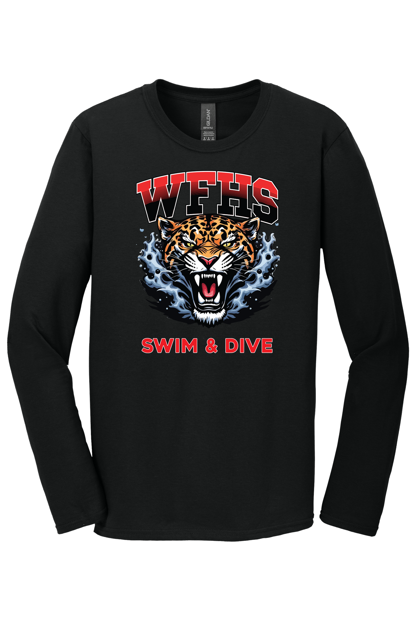 WFHS SWIM & DIVE LONG SLEEVE T-SHIRT