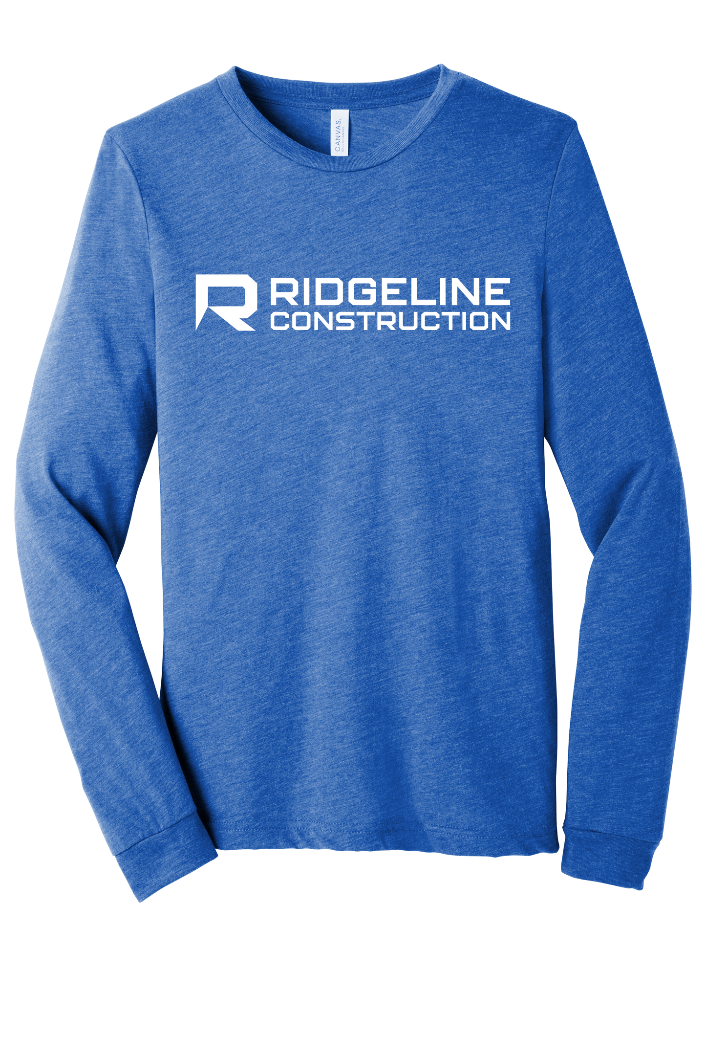Ridgeline Bella & Canvas Tri-Blend Long Sleeve T-Shirt-Ridgeline Logo