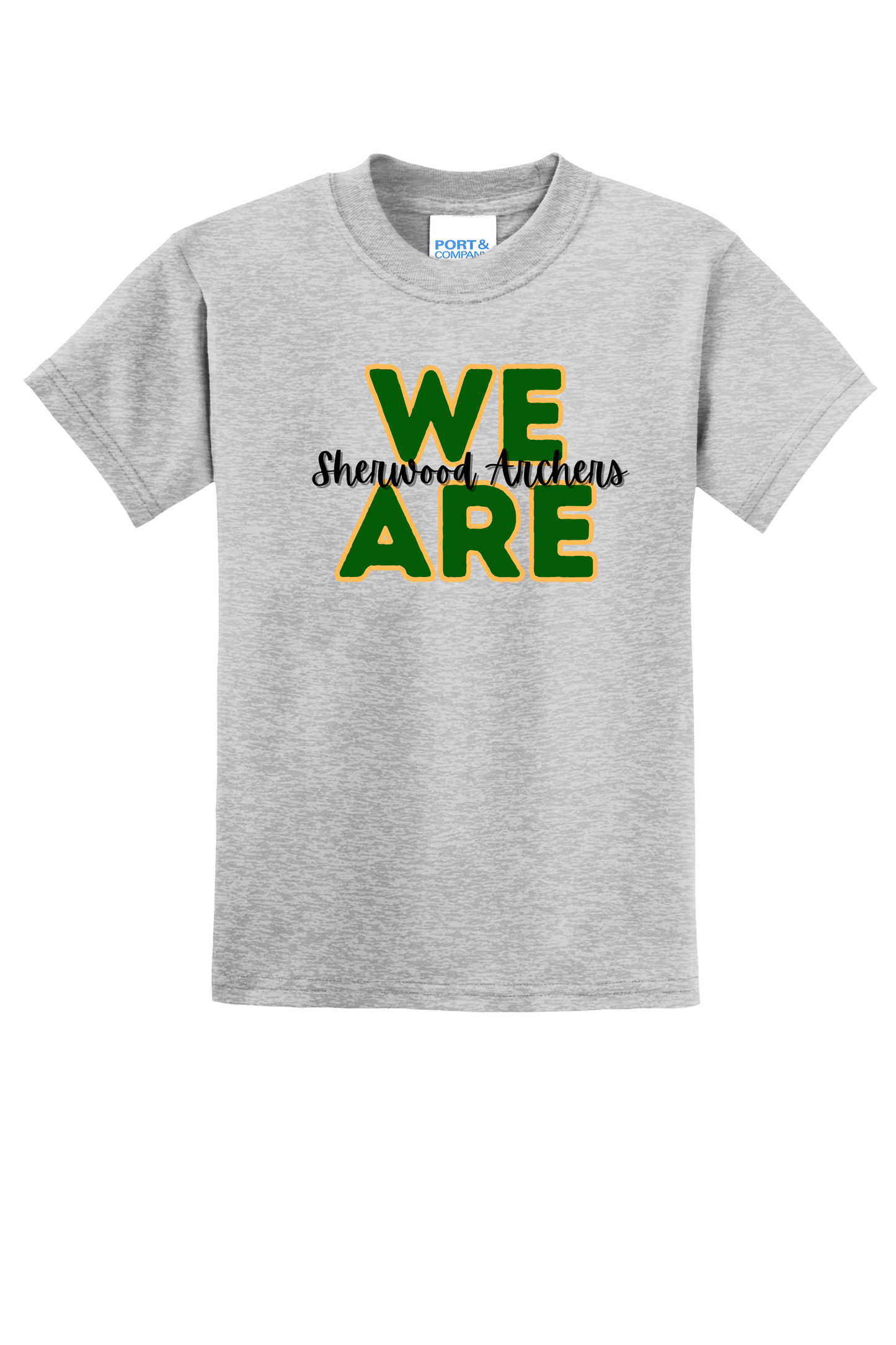 We Are Sherwood Archers Cotton/Poly Blend T-Shirt