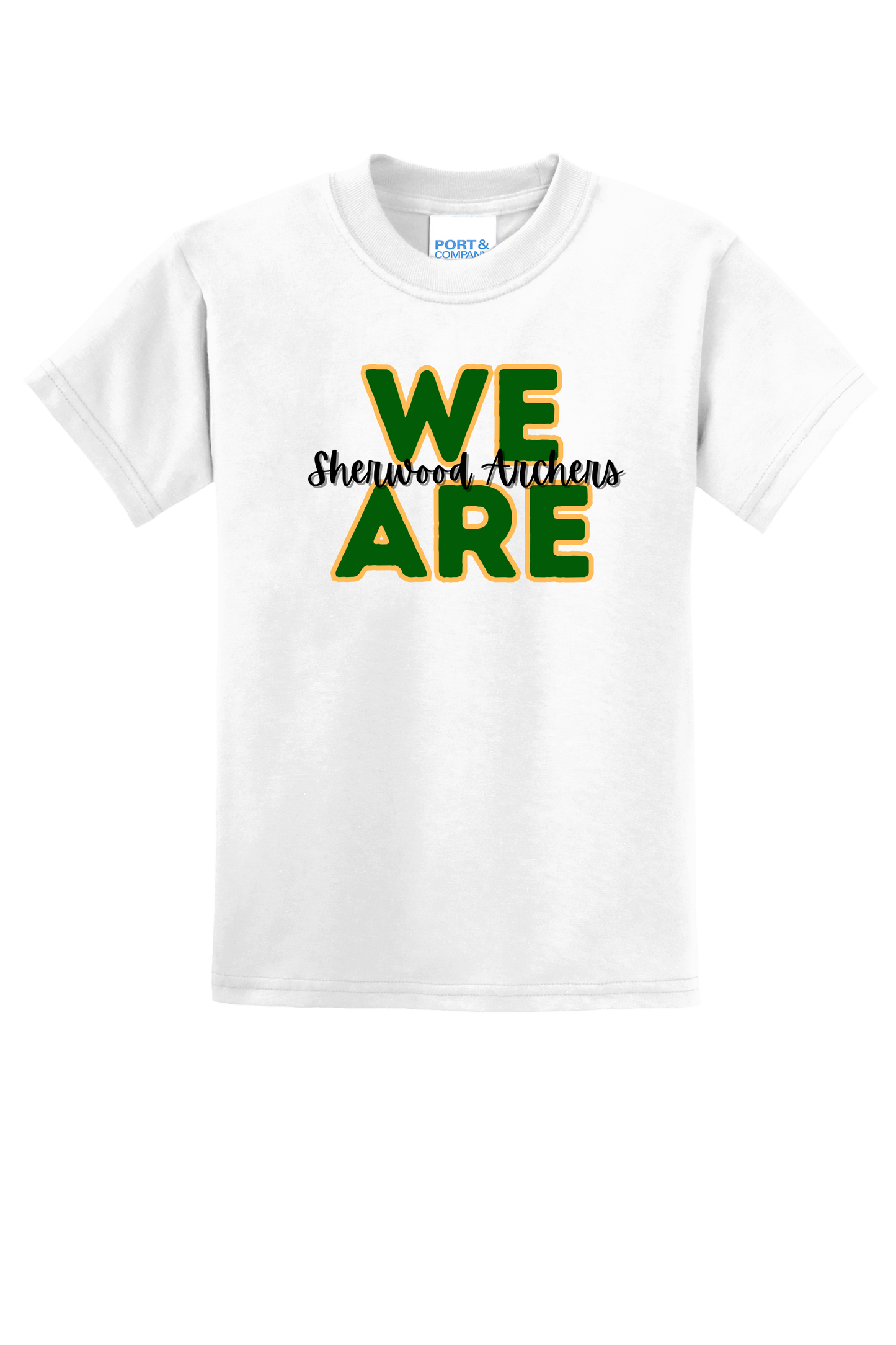 We Are Sherwood Archers Cotton/Poly Blend T-Shirt