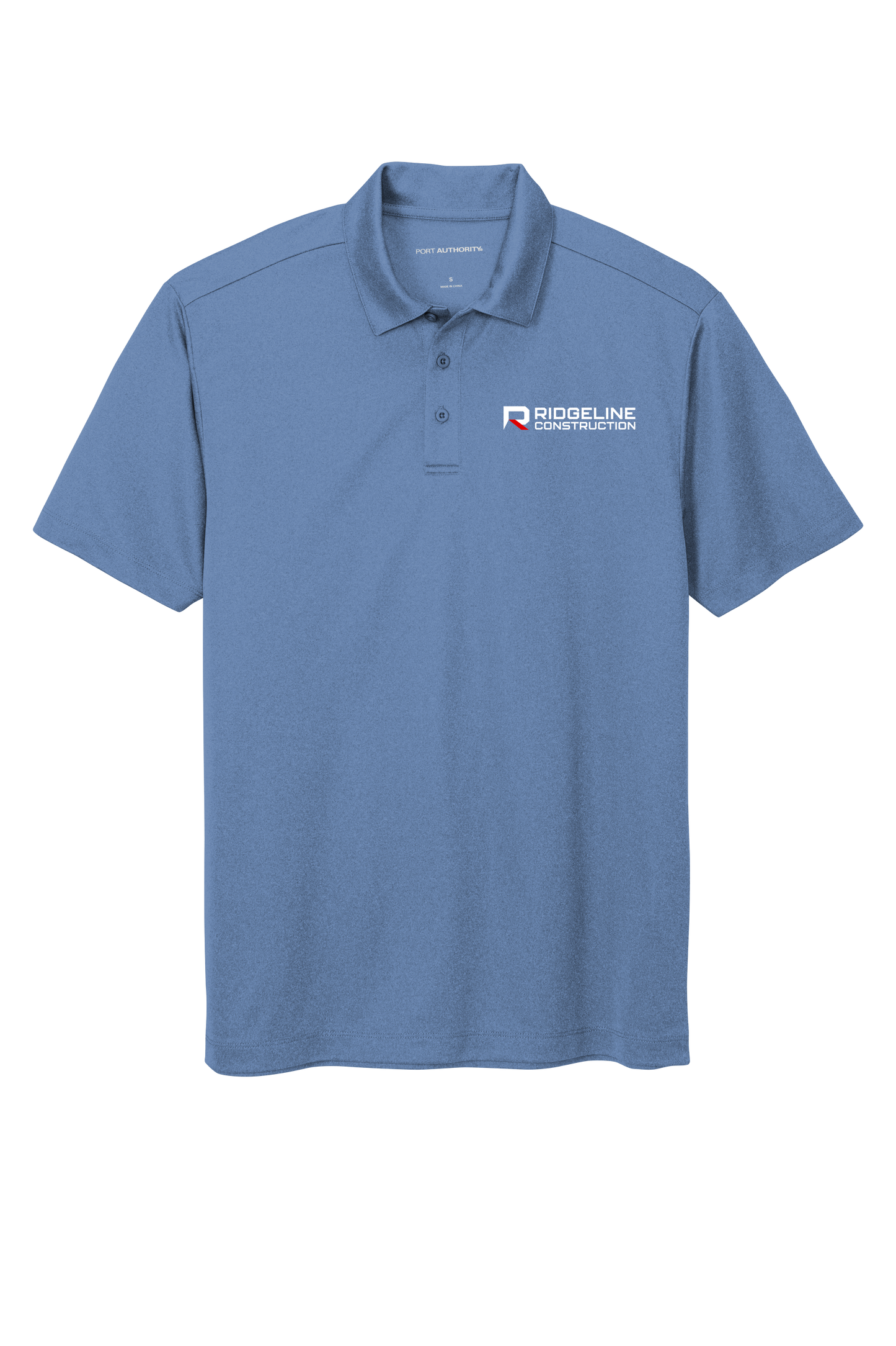 Ridgeline Port Authority Heathered Silk Touch Performance Polo