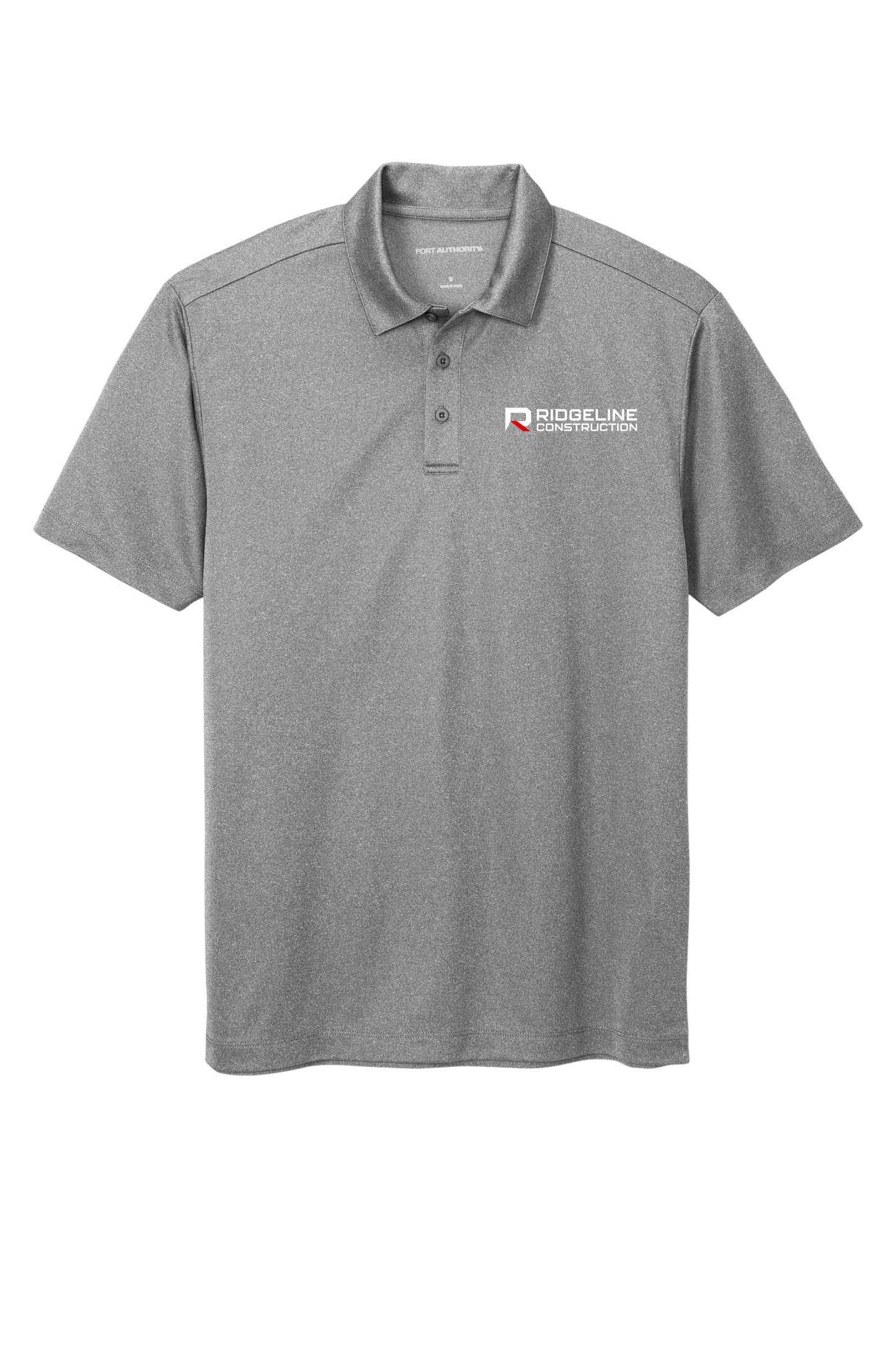 Ridgeline Port Authority Heathered Silk Touch Performance Polo