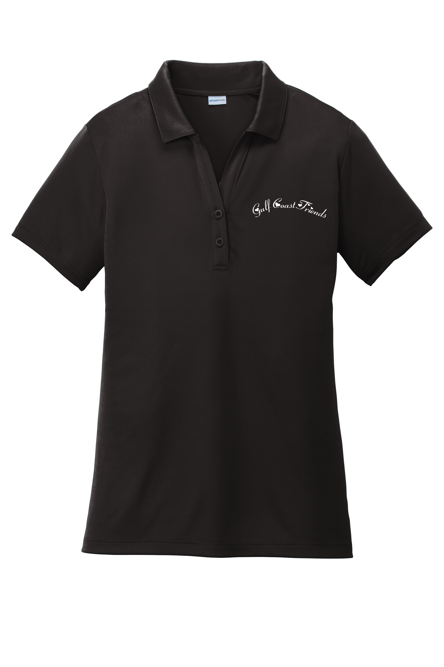 Gulf Coast Friends Short Sleeve Embroidered Polo