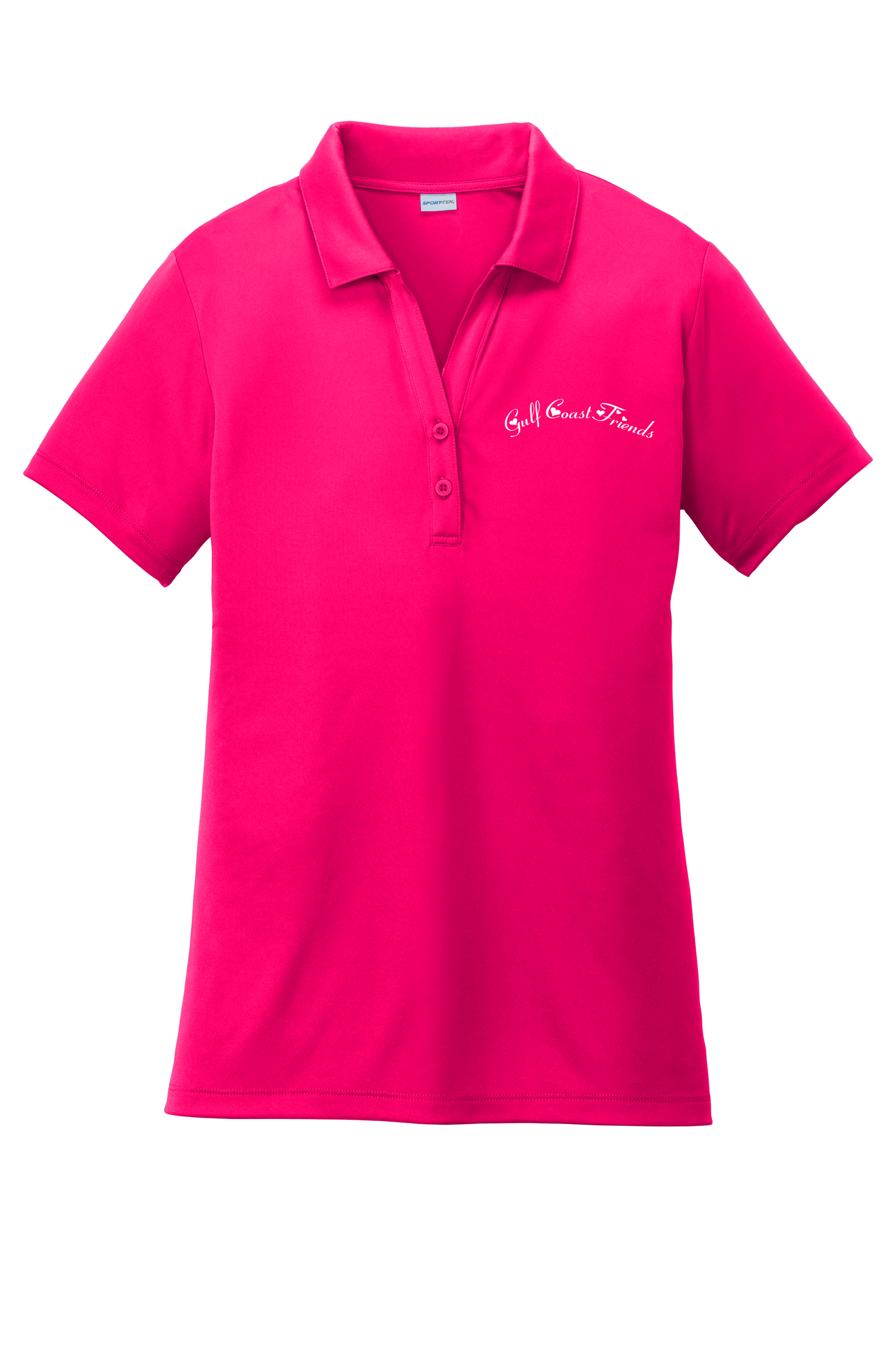 Gulf Coast Friends Short Sleeve Embroidered Polo