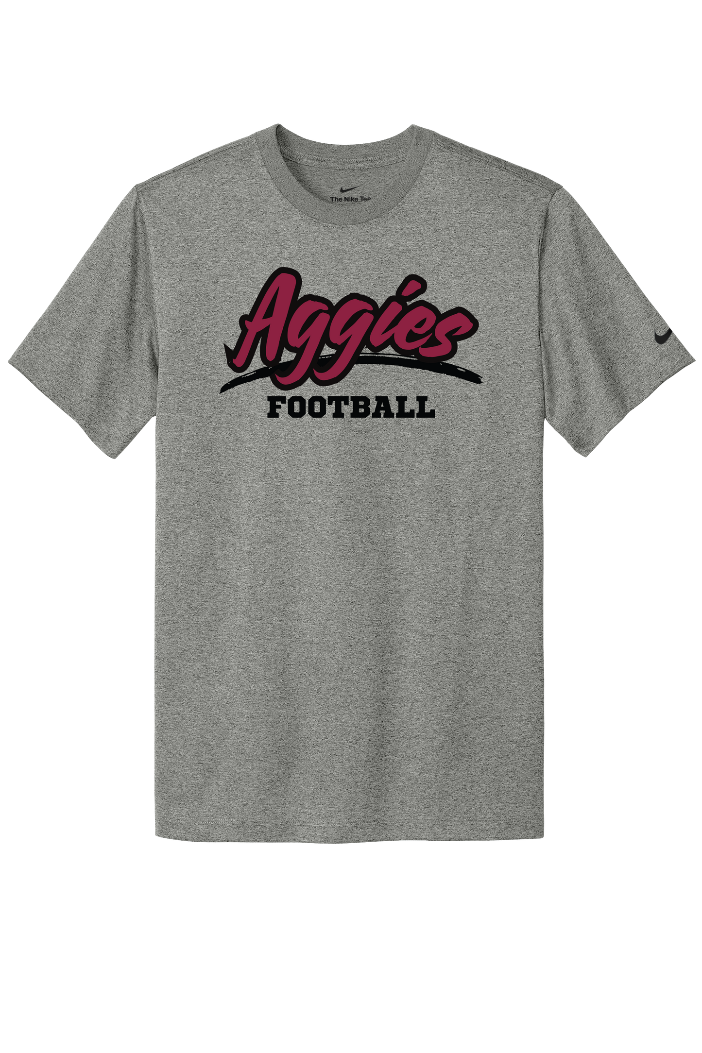 Aggies Football Nike Swoosh Legend Tee