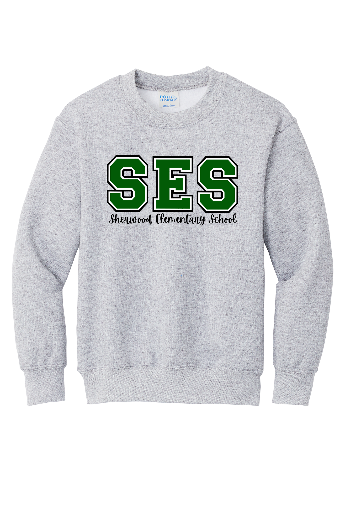 SES Sherwood Elementary School Cotton/Poly Blend Sweatshirt
