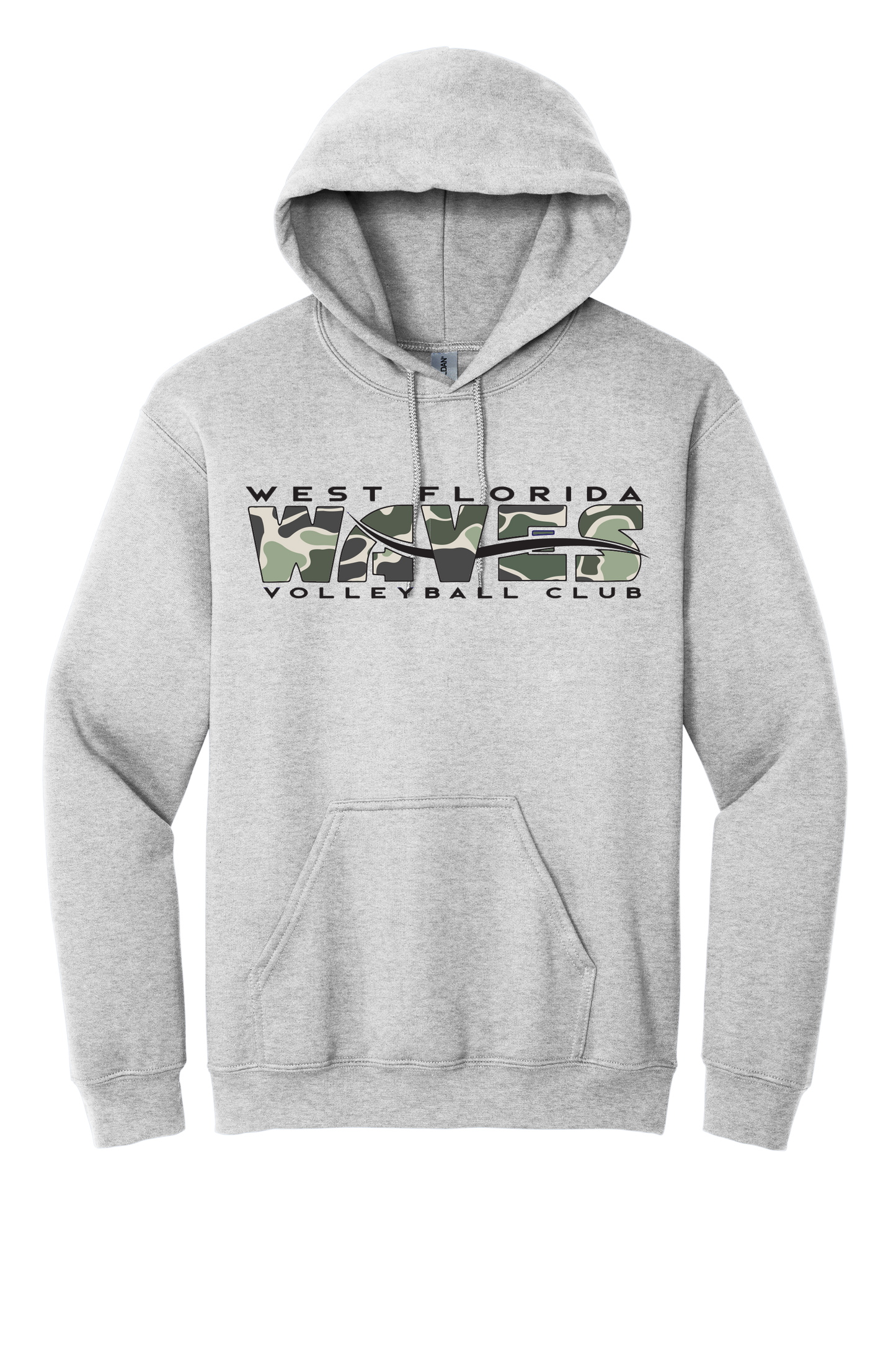 Waves Camo Hoodie