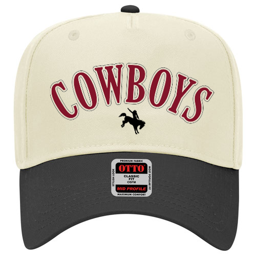 Cantonment Cowboys Hat Natural with Black Bill