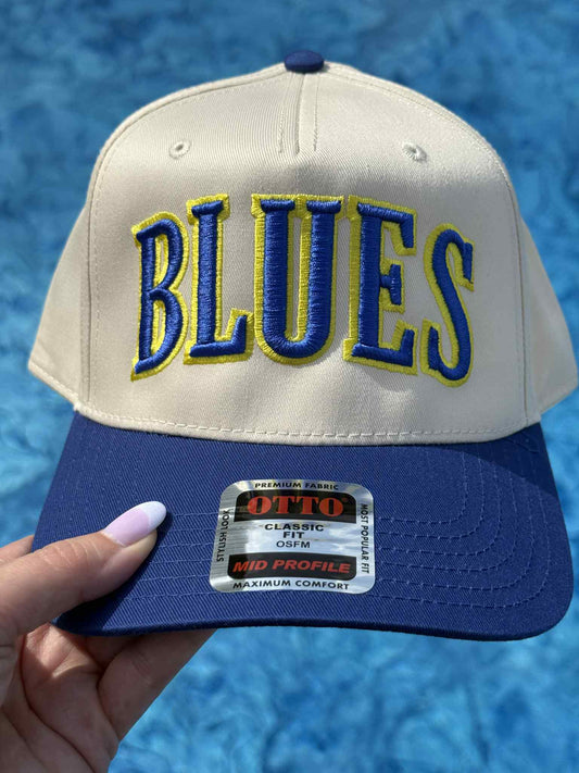 Big Blues Otto Hat-Royal & Natural