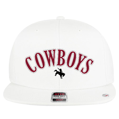 Cantonment Cowboys Hat White Flatbill