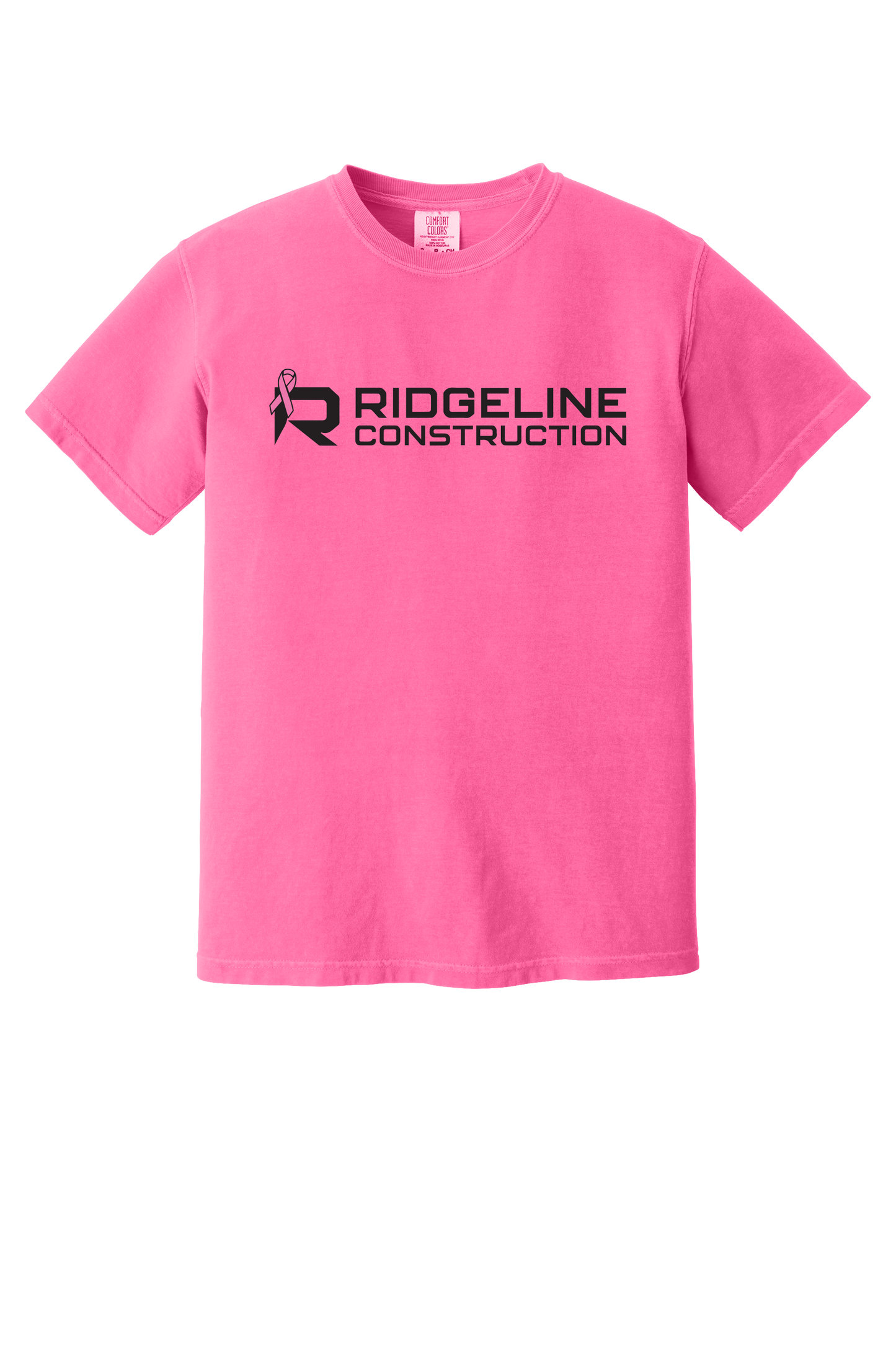 Ridgeline Breast Cancer Awareness Comfort Color T-Shirt