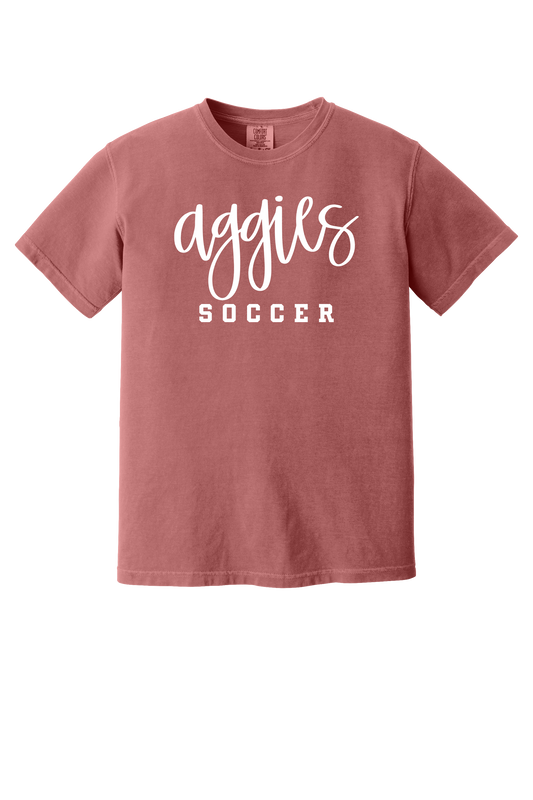 Aggies Soccer Crimson T-Shirt