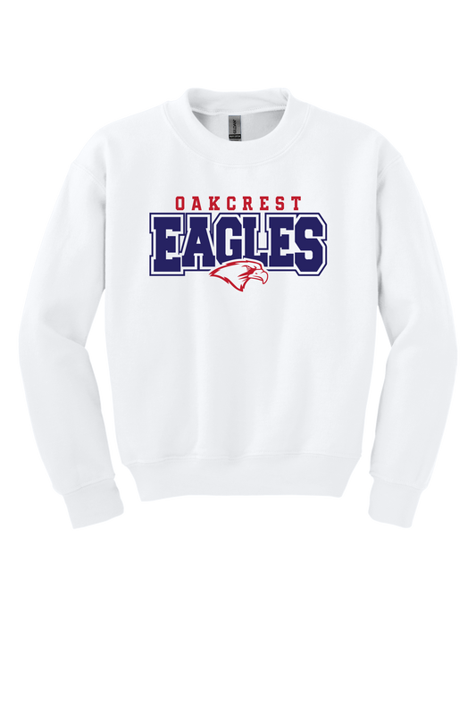 Oakcrest Elementary White Sweatshirt