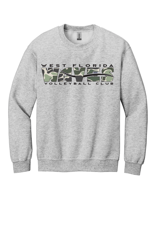 WF Waves Camo Sweatshirt