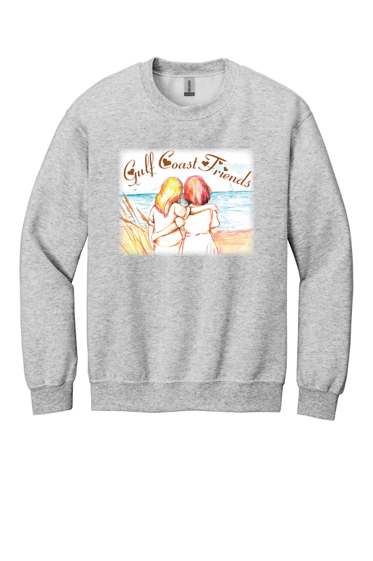 Gulf Coast Friends and Family Crew Neck Sweatshirt