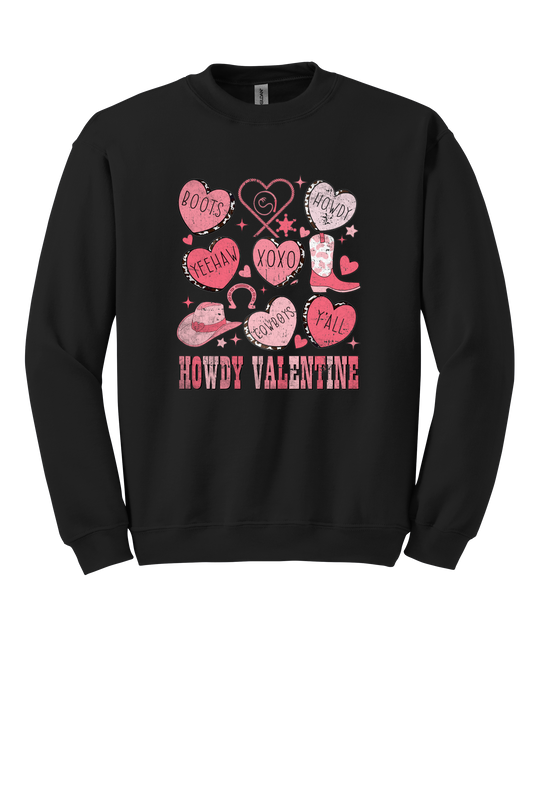 Howdy Valentine Sweatshirt