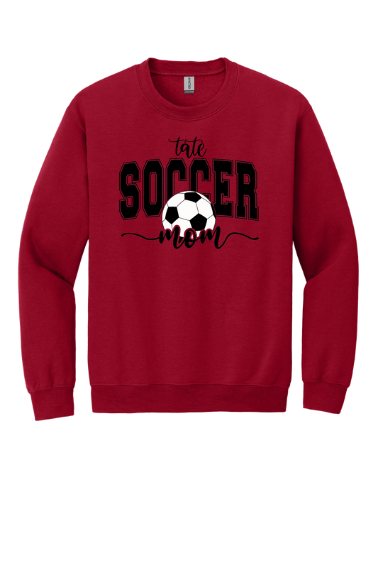 Soccer Mom on Cardinal Sweatshirt/Hoodie
