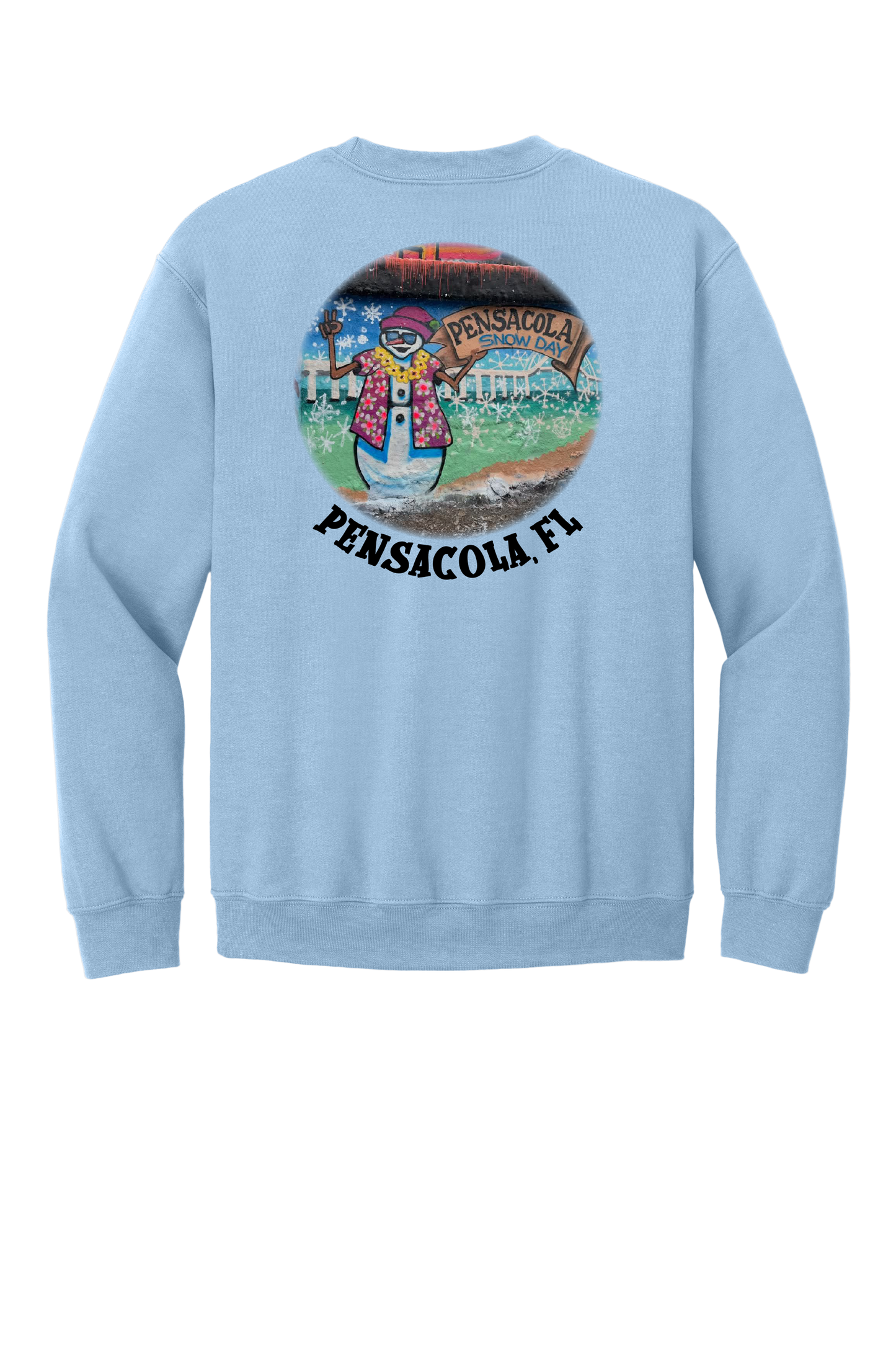 Pensacola Snow Day Survivor Sweatshirt-Gildan