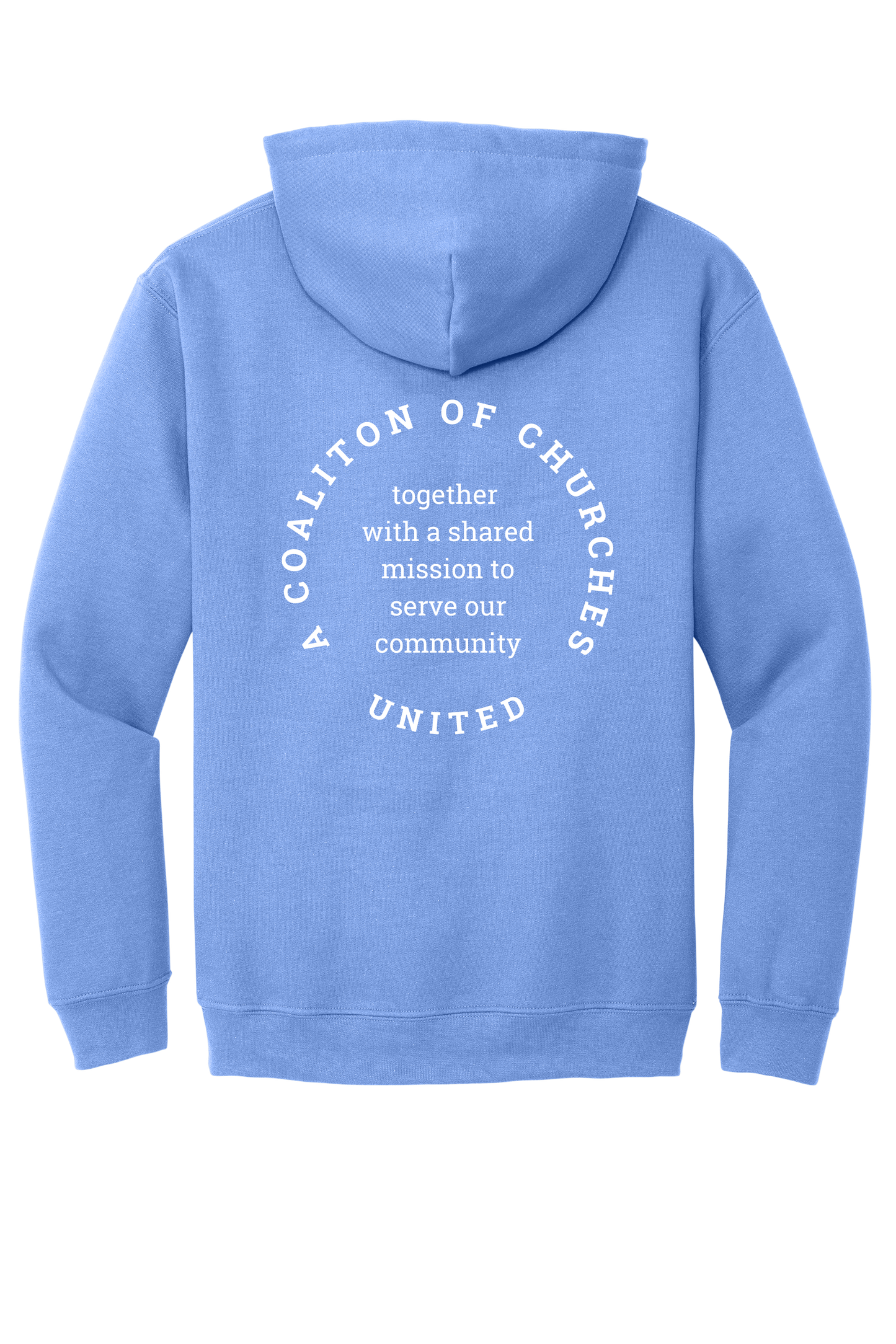 One Church Gildan - Heavy Blend™ Hooded Sweatshirt-Carolina Blue