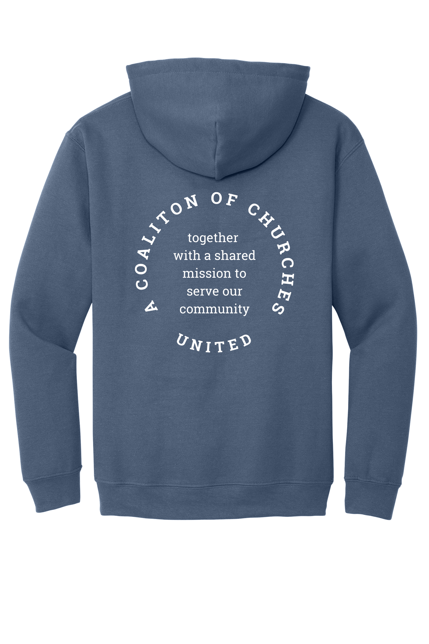 One Church Gildan - Heavy Blend™ Hooded Sweatshirt-Indigo Blue