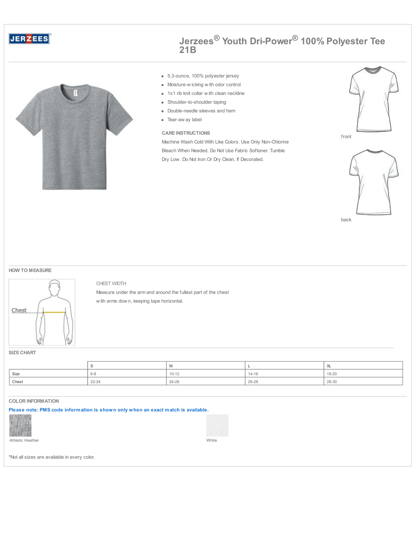 Oakcrest Elementary White T-Shirt