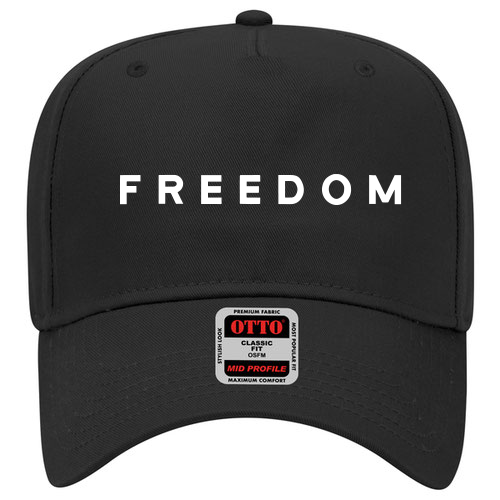 Freedom-Small Font 5 Panel Otto Cap