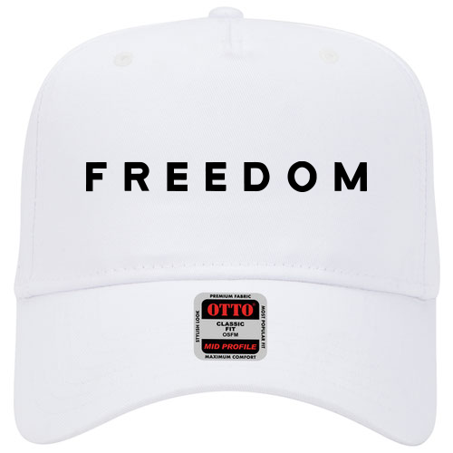 Freedom-Small Font 5 Panel Otto Cap