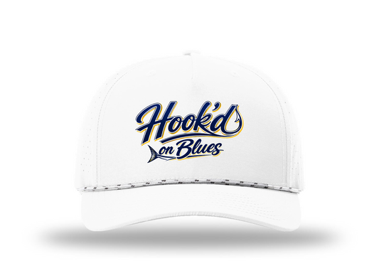 HOOK'D ON BLUES 355 RICHARDSON PERFORATED CAP