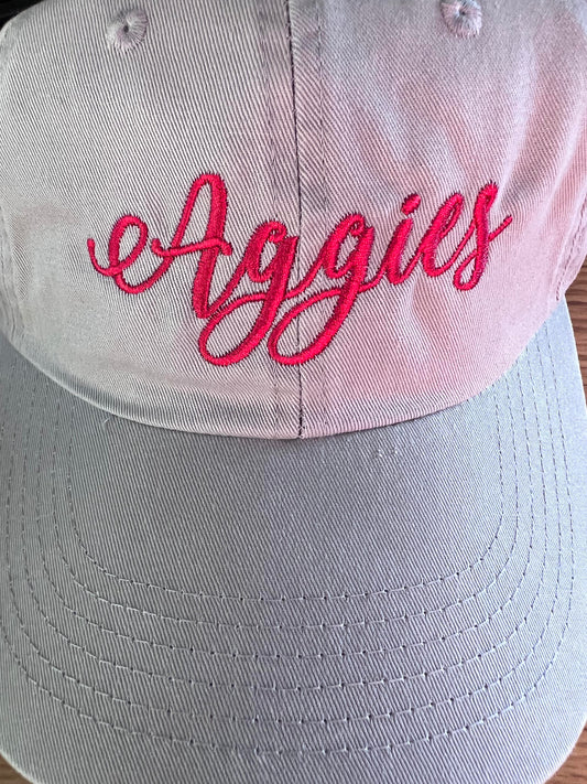 Aggies Ladies Hat-Gray