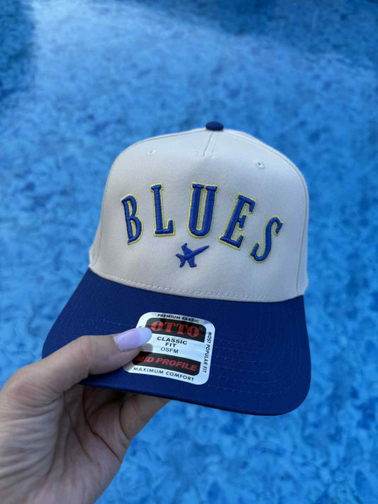 Little Blues Otto Hat-Royal & Natural