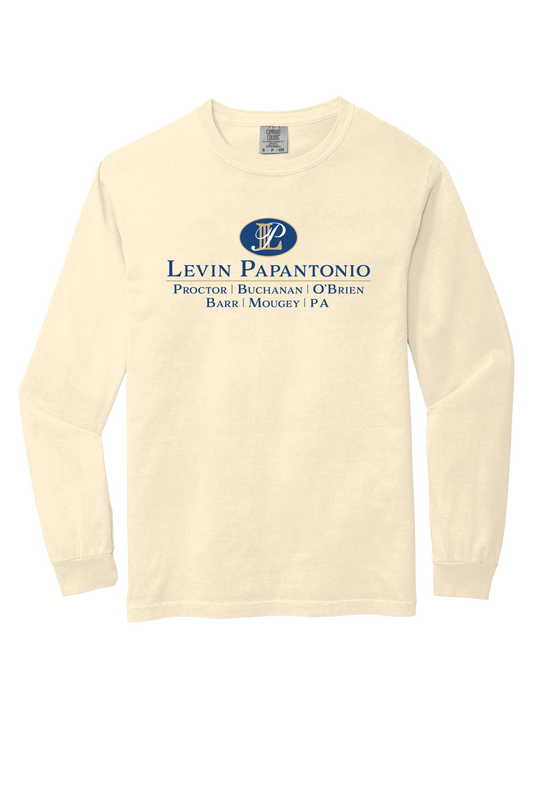 Levin  Papantonio Comfort Colors Heavyweight Ring Spun Long Sleeve Tee