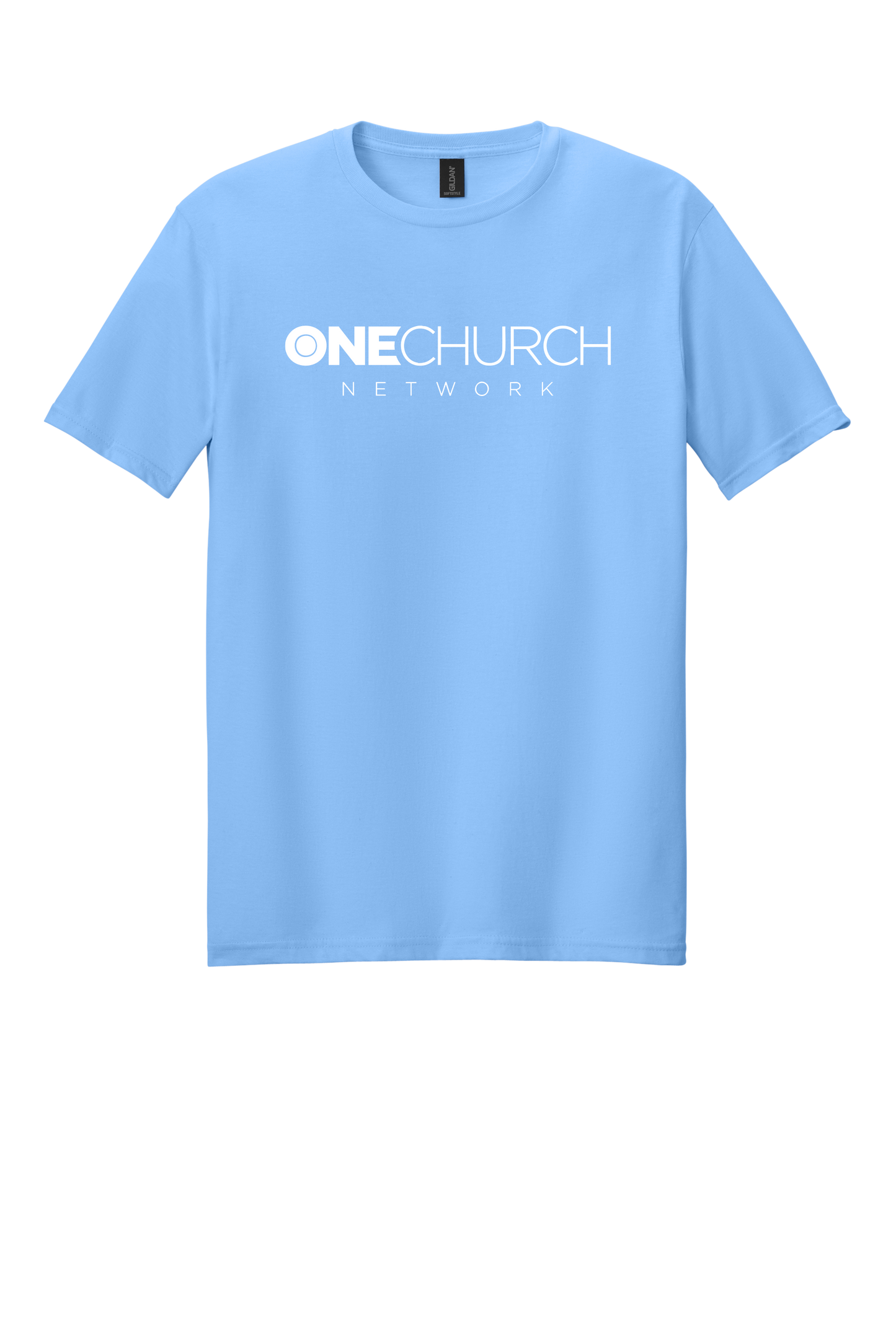 One Touch Church T-Shirt-Carolina Blue