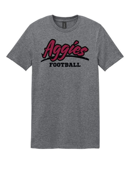 Aggies Football Gildan Softstyle T-Shirt