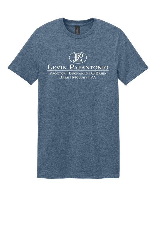 Levin Papantonio Gildan Softstyle T-Shirt with Stacked Logo