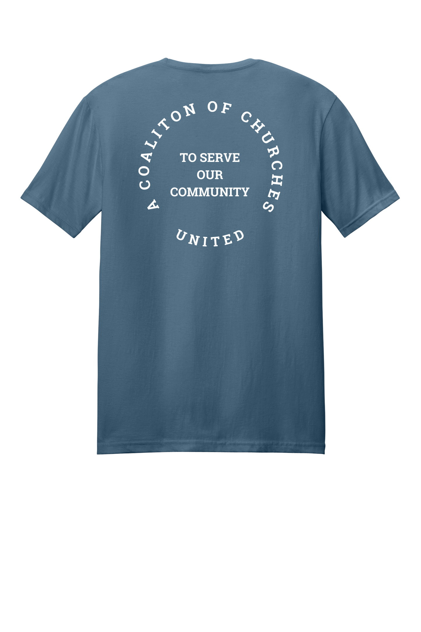 One Church Cotton T-Shirt-Indigo Blue