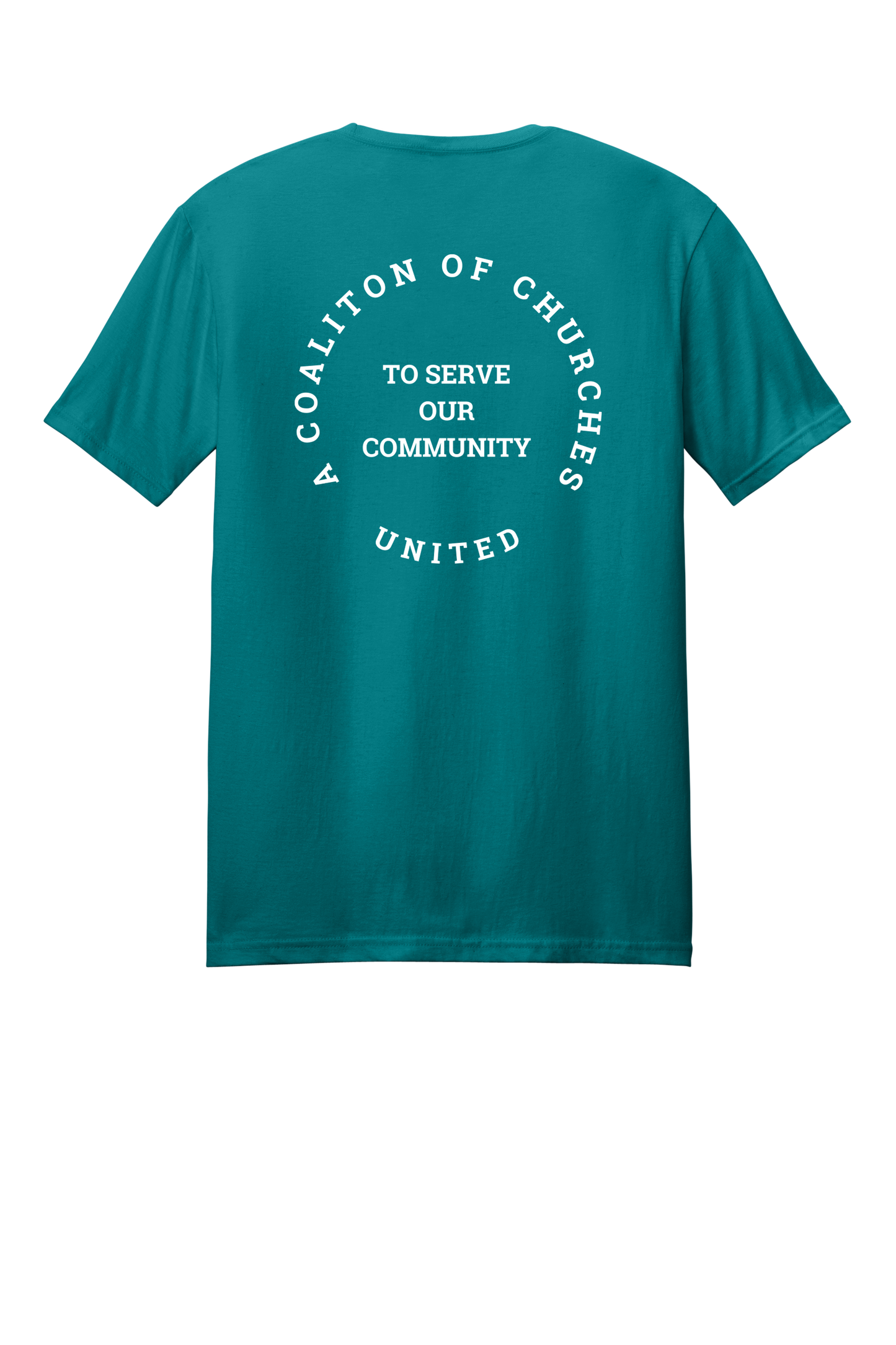 One Church Cotton T-Shirt-Jade