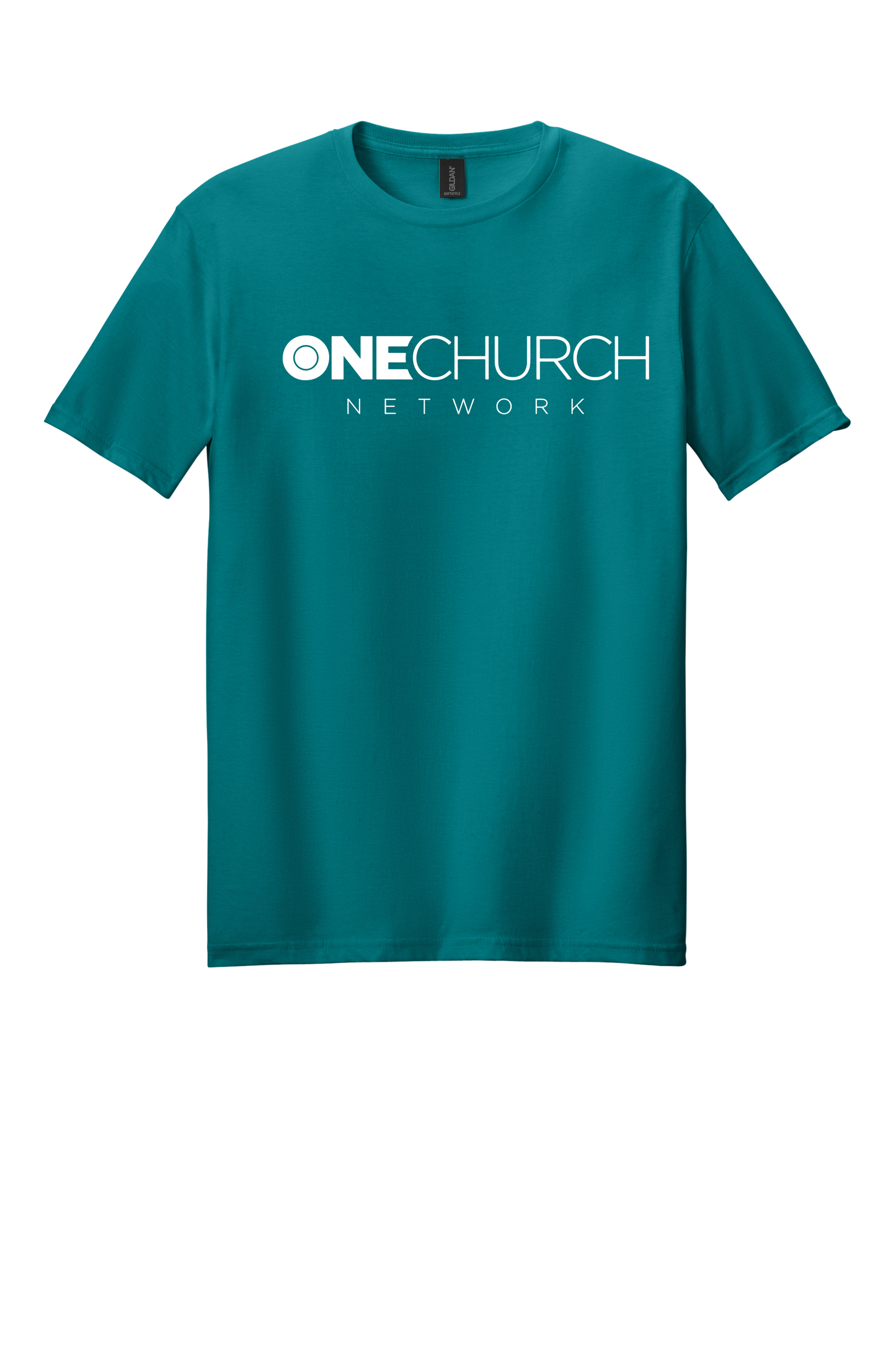 One Church Cotton T-Shirt-Jade