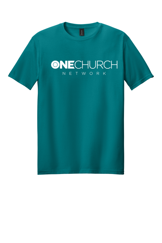 One Church Cotton T-Shirt-Jade