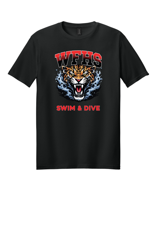 WFHS SWIM & DIVE SHORT SLEEVE T-SHIRT