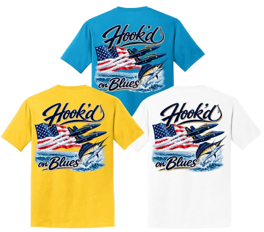 UR HOOK'D on BLUES SHORT SLEEVE T-SHIRT_TODDLER