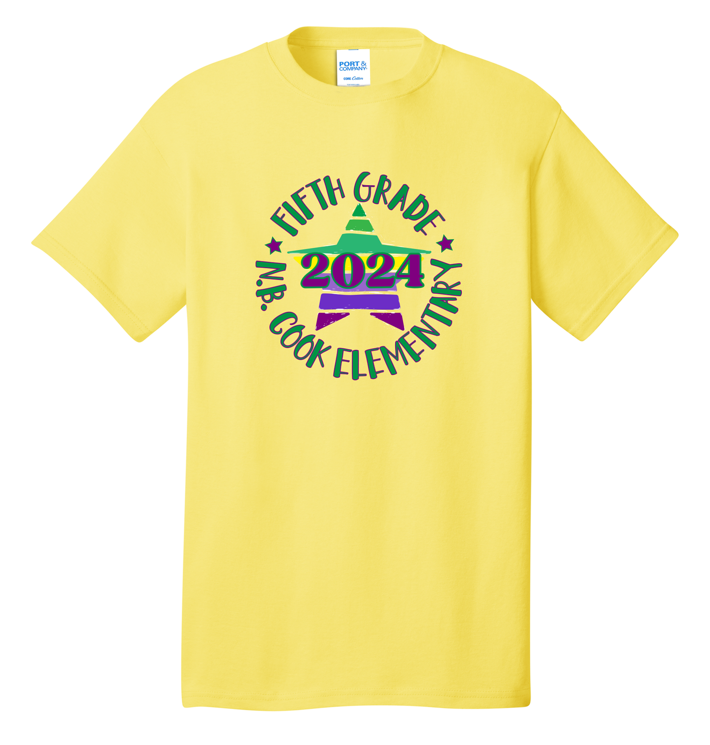 N.B. Cook Adult 5th Grade T-Shirt